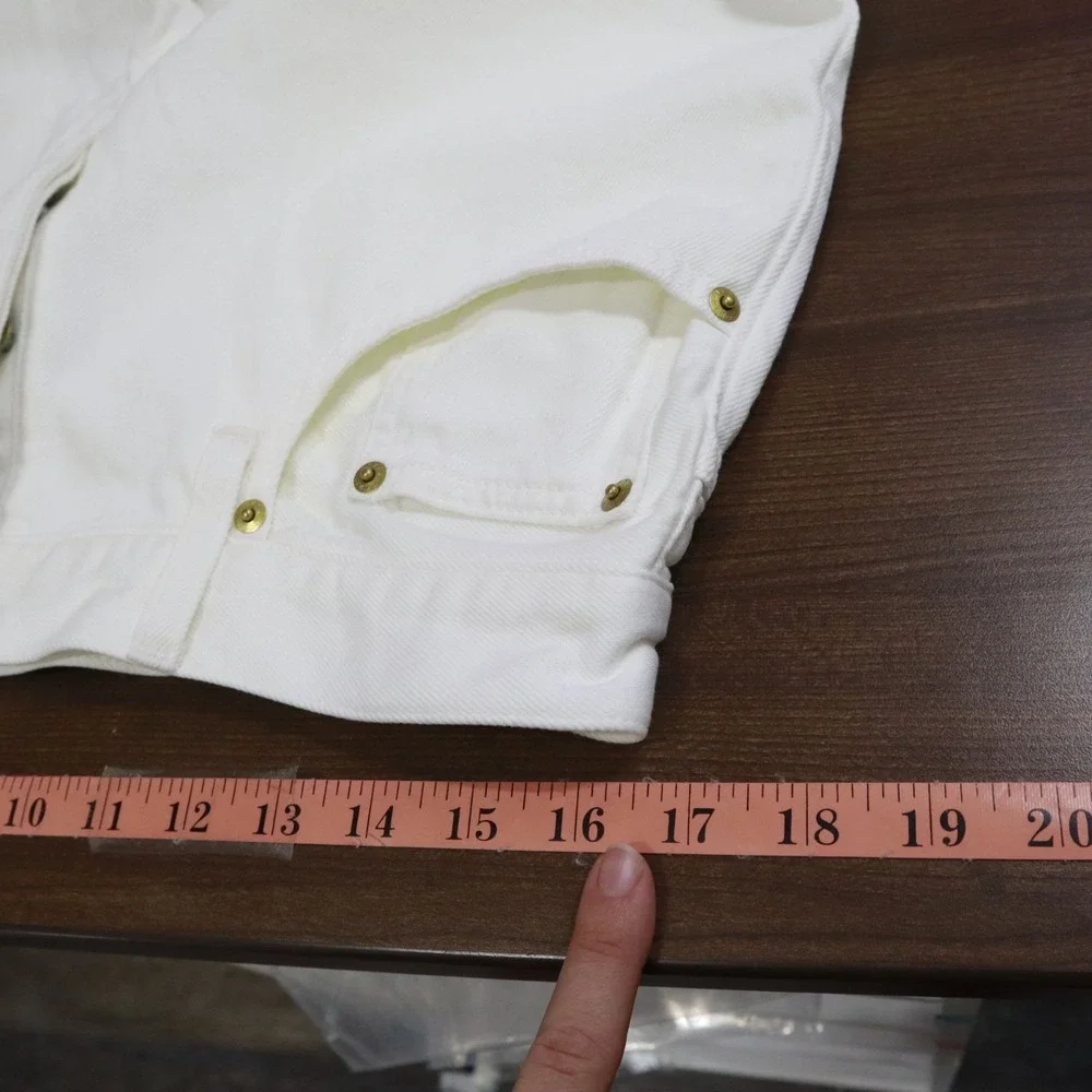 J. Crew '84 Slouchy Jean Womens 29P White‎ Preppy Classic Polished Coastal NWT